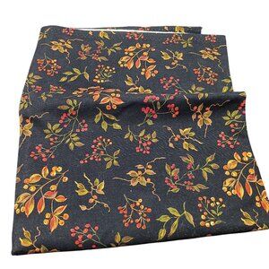 Harvest By P&B Textiles 100% Cotton Fabric with Berry & Leaf Pattern 1yd x 44"
